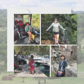 写真の記憶。4枚のフォトモンタージュ