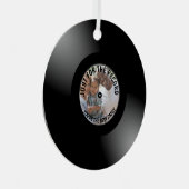 写真の記録を撮るパーソナライズされただけ メタルオーナメント (正面右)