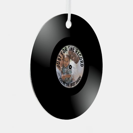 写真の記録を撮るパーソナライズされただけ メタルオーナメント (正面右)