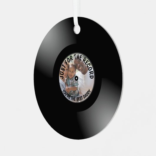 写真の記録を撮るパーソナライズされただけ メタルオーナメント (正面左)