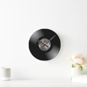 写真の記録を撮るパーソナライズされただけ ラウンド壁時計 (ホーム)