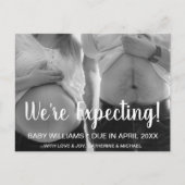 写真の誕生おもしろい発表 案内ポストカード (正面)