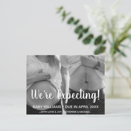 写真の誕生おもしろい発表 案内ポストカード (スタンド正面)