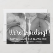 写真の誕生おもしろい発表 案内状 (正面)