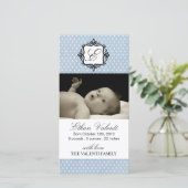 写真の誕生のお知らせ写真カード 案内状 (スタンド正面)