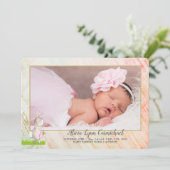 写真の誕生のお知らせ 案内状 (スタンド正面)