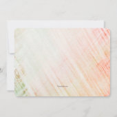 写真の誕生のお知らせ 案内状 (裏面)