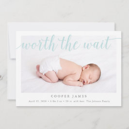 写真の誕生を待つ価値がある 案内状