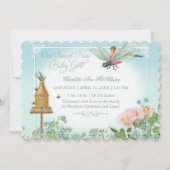 写真の誕生発表フェアリー・ビーズドラゴンフライ 案内状 (正面)