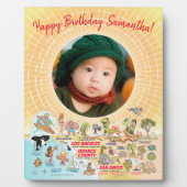 写真の追加と編集文字Southern Cal Cartoon フォトプラーク (正面)