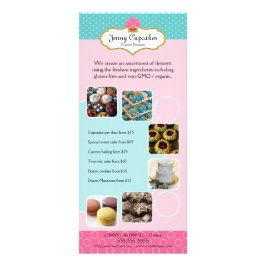 写真の追加のカスタムベーカリー ラックカード