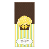 写真の追加のカスタムベーカリー ラックカード (裏面)