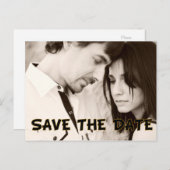 写真の追加日付はがきを保存 案内ポストカード (正面/裏面)