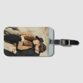 写真の追加素晴らしトレンディー ラゲッジタグ (正面横)