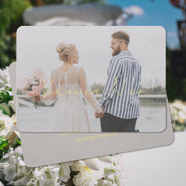 写真の追加結婚式招待状 招待状