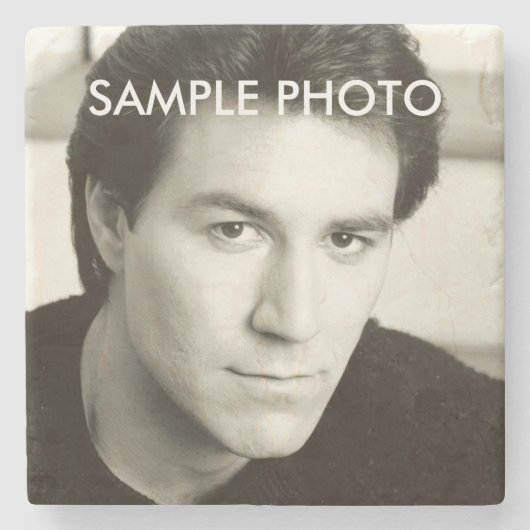 写真の追加2.0 ストーンコースター (正面)