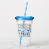 写真の追加 アクリルタンブラー (裏面)