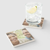 写真の追加 ストーンコースター (横)