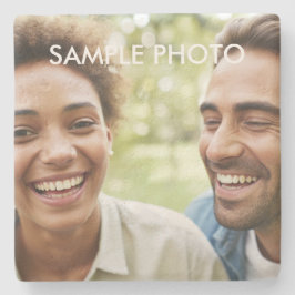 写真の追加 ストーンコースター