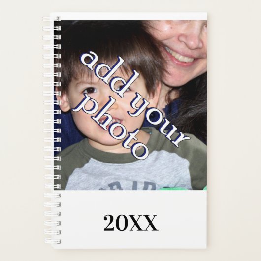 写真の追加 プランナー手帳 (正面)