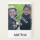 写真の追加 プランナー手帳 (裏面)