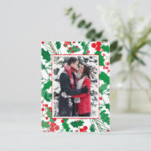 写真の追加 |ホリー&ベリーフレーム ポストカード (スタンド正面)