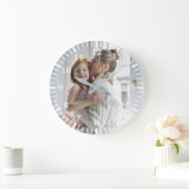 写真の追加 ラージ壁時計 (ホーム)