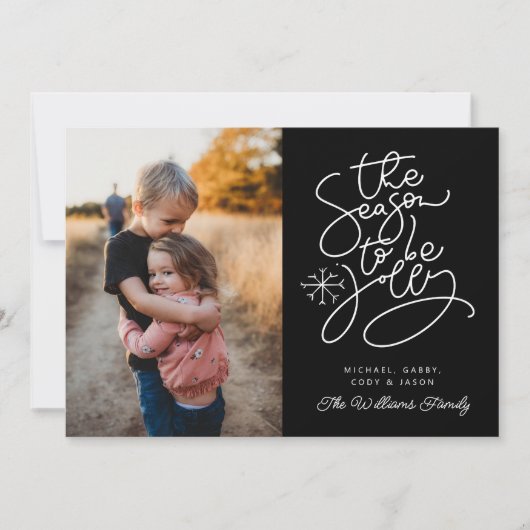 写真の追加 |今シーズンすてき 招待状 (正面)