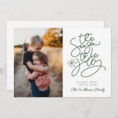 写真の追加 |今シーズンすてき 招待状 (正面/裏面)