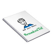 写真の追加 |個人用文字 |自分で作成 ノートブック (右側)