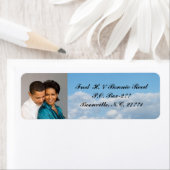 写真の追加 – 差出人住所ラベル ラベル (インサイチュ)