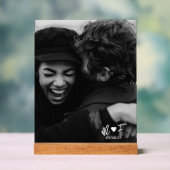 写真の追加 |無料文字カスタム アクリルサイン (ニュートラル)