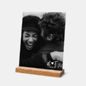 写真の追加 |無料文字カスタム アクリルサイン (傾斜)