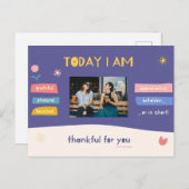 写真の追加 – Cute Personal 感謝してい General  ポストカード (正面/裏面)