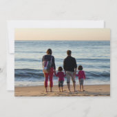 写真の追加 | Merry Christmasトナカイ 招待状 (裏面)