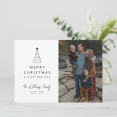 写真の追加 | Merry Christmas Geo Tree 招待状 (スタンド正面)
