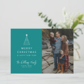 写真の追加 | Merry Christmas Geo Tree 招待状 (スタンド正面)