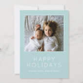 写真の追加 | Merry Christmas Santa Claus 招待状 (裏面)