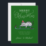 写真の追加 | Merry Christmas Winter Sled Cat 招待状<br><div class="desc">写真の追加 | Merry Christmas Winter Sled Cat</div>