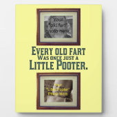 写真の追加 – Old Fart and Little Pooter フォトプラーク (正面)