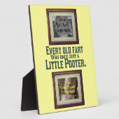 写真の追加 – Old Fart and Little Pooter フォトプラーク (側面)