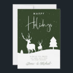 写真の追加 | Winter Deer Snowflakes 招待状<br><div class="desc">写真の追加 | Winter Deer Snowflakes</div>