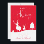 写真の追加 | Winter Deer Snowflakes 招待状<br><div class="desc">写真の追加 | Winter Deer Snowflakes</div>