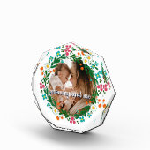 写真の追加MommyとMeのカラフルフローラリース フォトブロック (右)