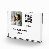 写真の追加qまたはバーコード名文字詳細simpl フォトブロック (右)