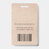 写真の長老気に バッジ (裏面)