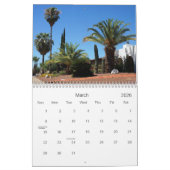 写真の雑種犬による南西サボテンそして木の版 カレンダー (3月 2026)