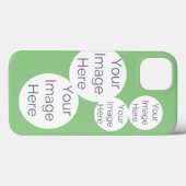 写真の電話ケースを緑に変える Case-Mate iPhoneケース (裏面 (横))