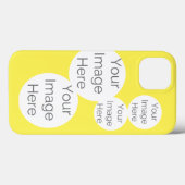 写真の電話ケースを黄色で作成 Case-Mate iPhoneケース (裏面 (横))