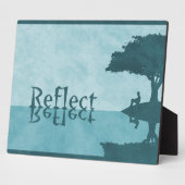 写真の額だけを反映 フォトプラーク (側面)